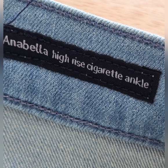 Citizens of Humanity High Rise Cigarette Ankle Light Wash Jeans Size 27 - Picture 7 of 16